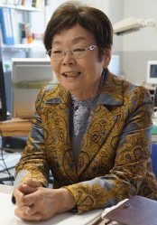 中西準子さん=石戸諭撮影
