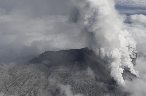 御嶽山の噴火