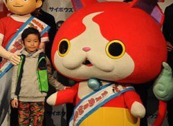 妖怪ウォッチ 今年のベストチームに ラッキィ池田氏が妖怪体操を披露 毎日新聞