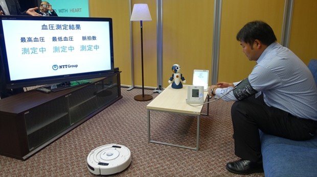 NTTデータなど3社のデモンストレーション