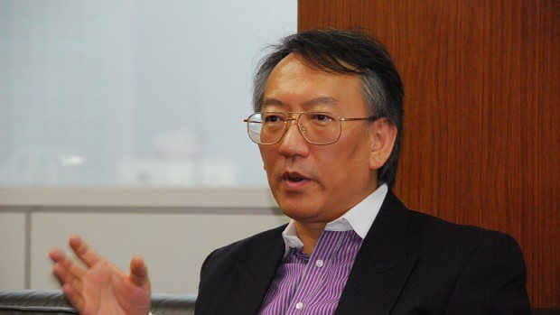 中国経済の実態について解説する富士通総研の柯隆(か・りゅう)・主席研究員