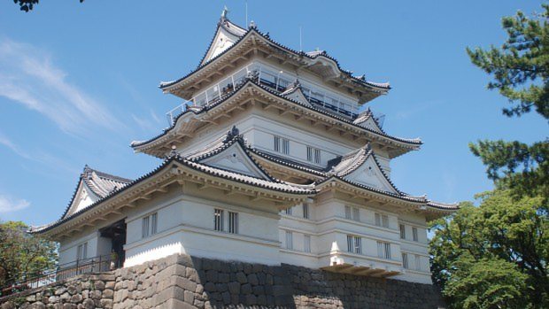 戦国大名・北条氏の5代にわたる居城として知られる小田原城=2010年8月30日、澤晴夫撮影