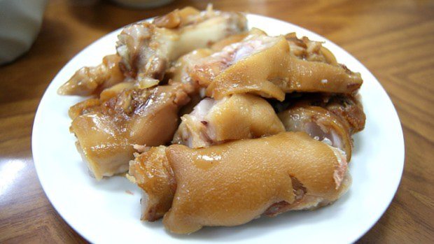 「猪歯脚(豚の足)」(720円)