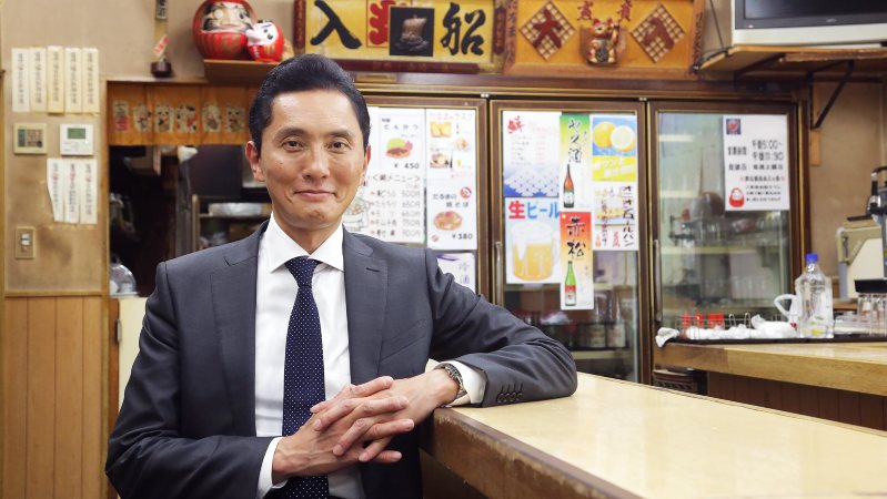ドラマ版「孤独のグルメ」(テレビ東京)で主人公・井之頭五郎を演じる松重豊さん=テレビ東京提供