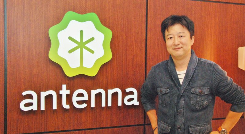 アンテナを運営するグライダーアソシエイツの杉本哲哉代表取締役社長CEO