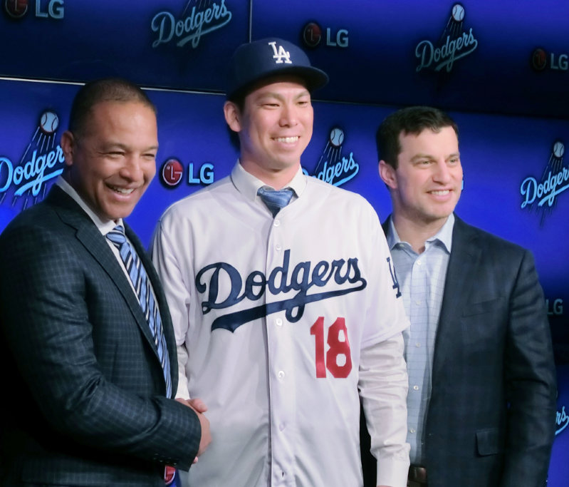 ドジャース 前田健太 オーセンティックユニフォーム Dodgers サイズ44 MLB ロサンゼルス・ドジャース#18 前田 健太選手 PL学園高校/広島