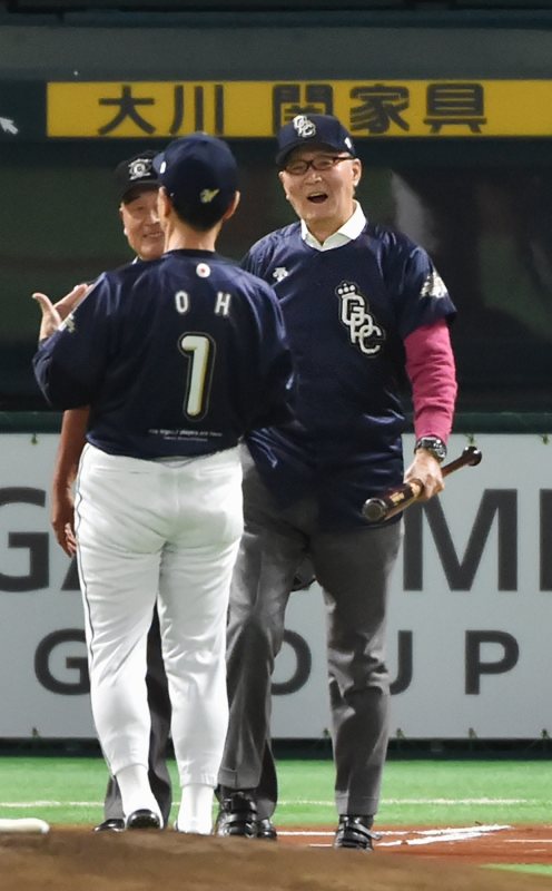 プロ野球：「ON対決」でファン魅了 名球会イベント [写真特集5