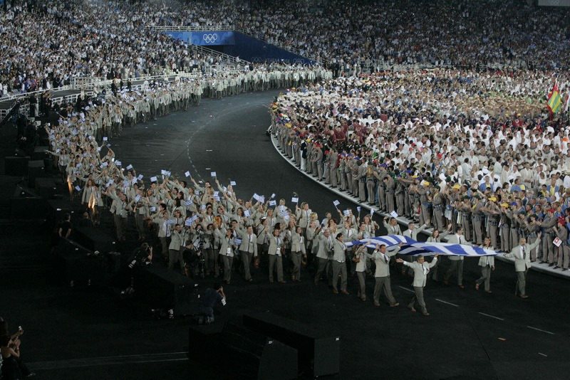 五輪ヒストリー：2004アテネ 雄たけび室伏広治ハンマー投げ金