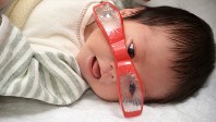 「僕はウルトラセブンじゃないよ〜」＝関口純撮影