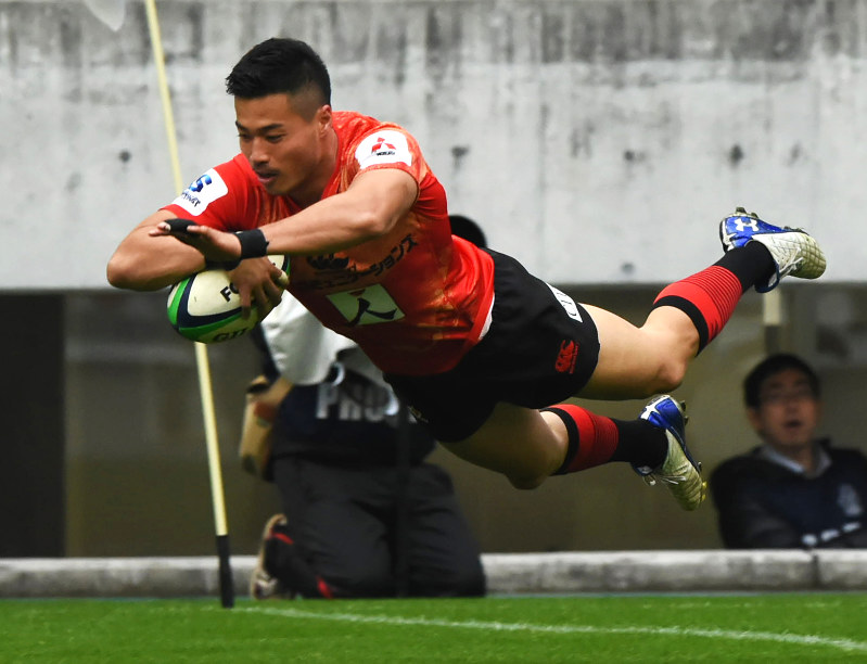 スーパーラグビー サンウルブズ 初の実戦快勝 毎日新聞