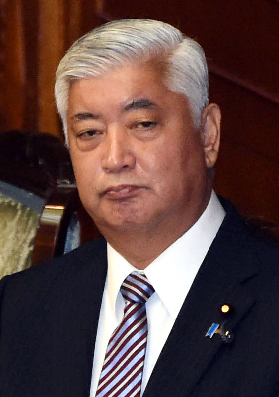 中谷元防衛相=木葉健二撮影