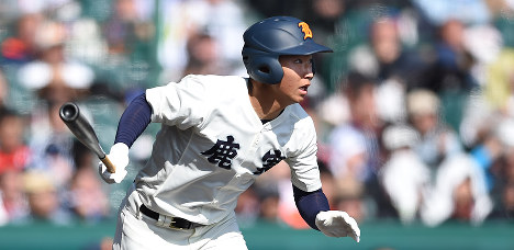 選抜高校野球 サングラス滋賀学園 井川 つなぎ役以上 毎日新聞