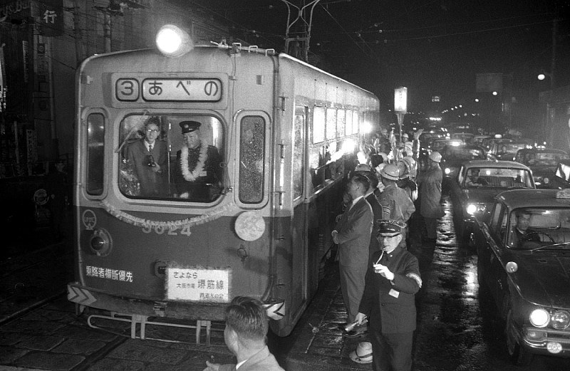 関西50年前：【1966年3月31日】大阪市電堺筋線が姿消す