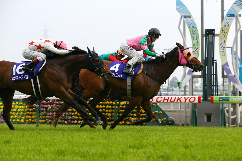 2015年の高松宮記念を制したエアロヴェロシティ=JRA提供