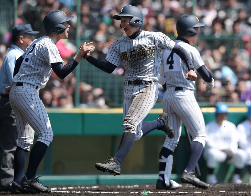 選抜高校野球：第7日第2試合 東邦（愛知）対明石商（兵庫） [写真特集