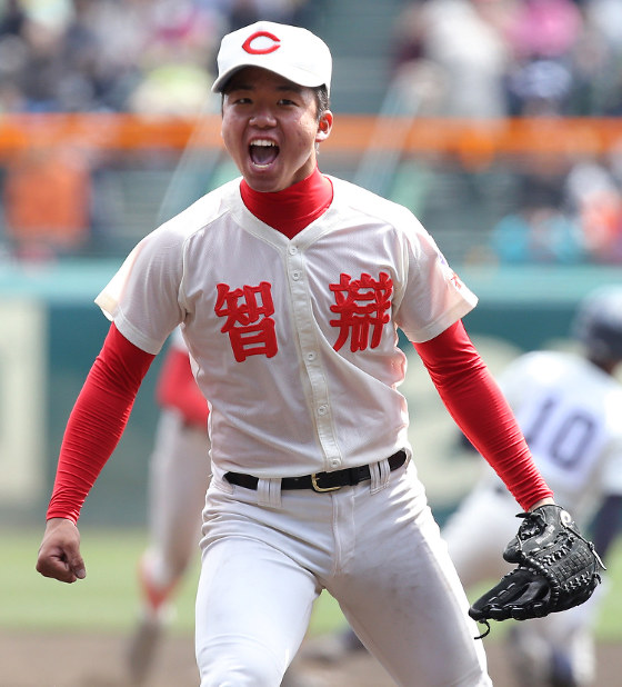 選抜高校野球：強打者から3奪三振 智弁学園・村上 | 毎日新聞