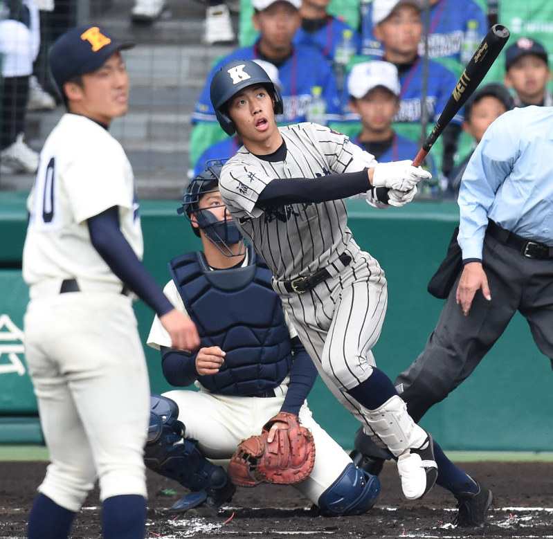 選抜高校野球：第8日第3試合 海星（長崎）対敦賀気比（福井） [写真