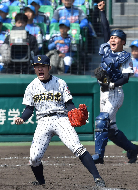 選抜高校野球 東邦沈黙させた小さな体 明石商 吉高 毎日新聞