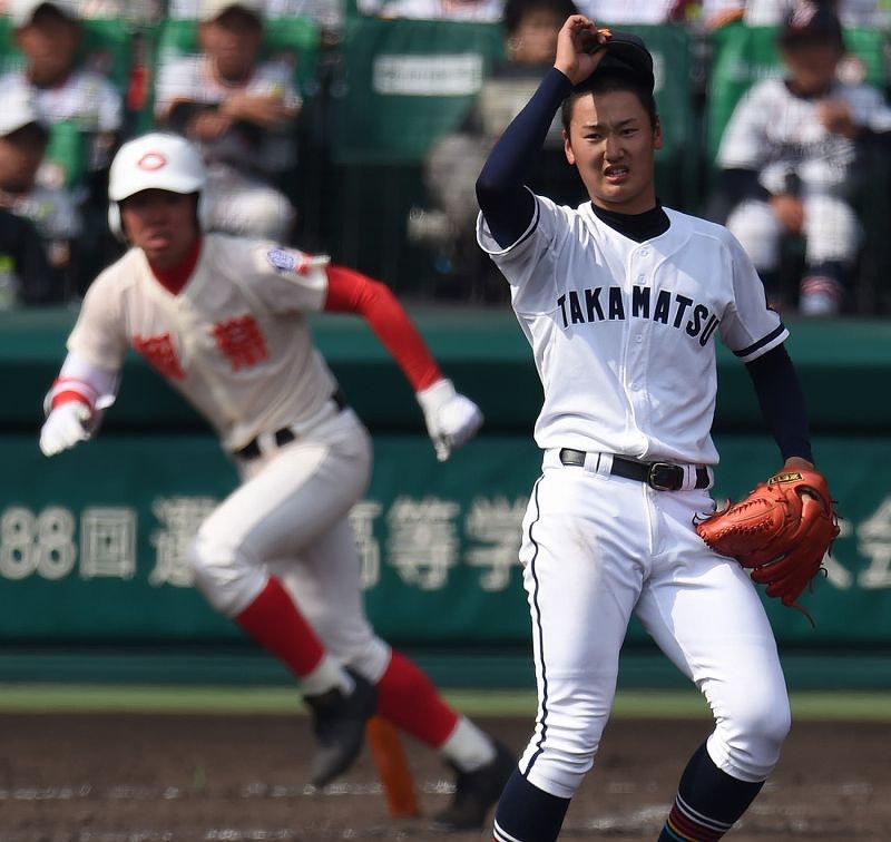 選抜高校野球：第11日目決勝戦 智弁学園（奈良）対高松商（香川