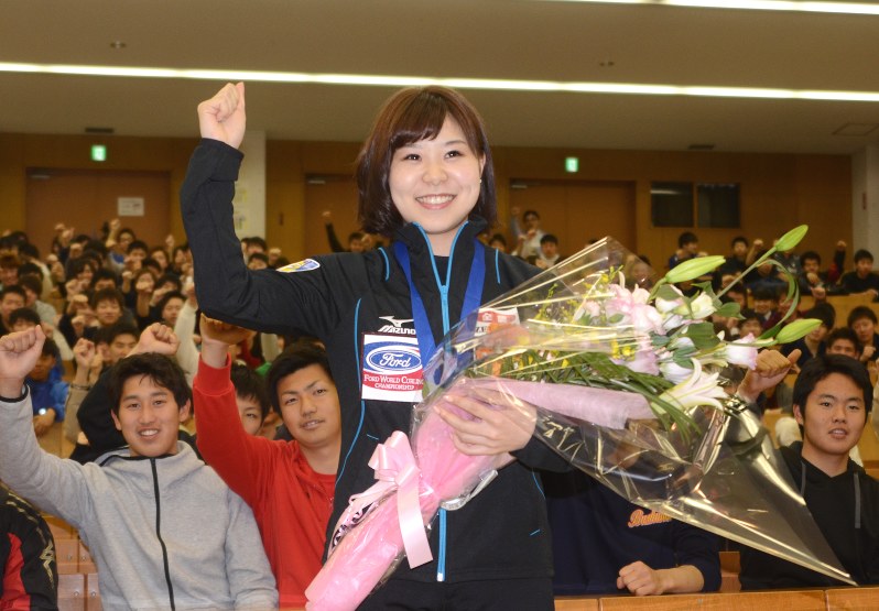 大学倶楽部・東海大：カーリングＬＳ北見・吉田選手がたった一人の卒業 