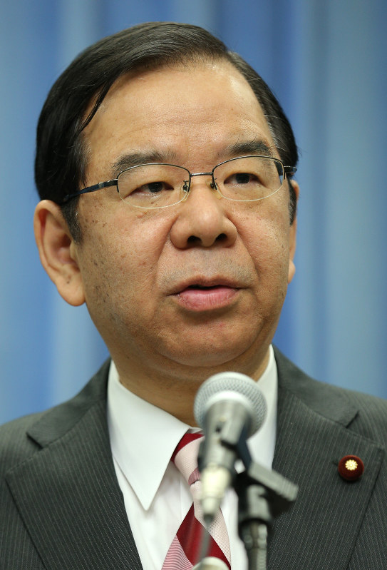 共産党の志位和夫委員長=後藤由耶撮影