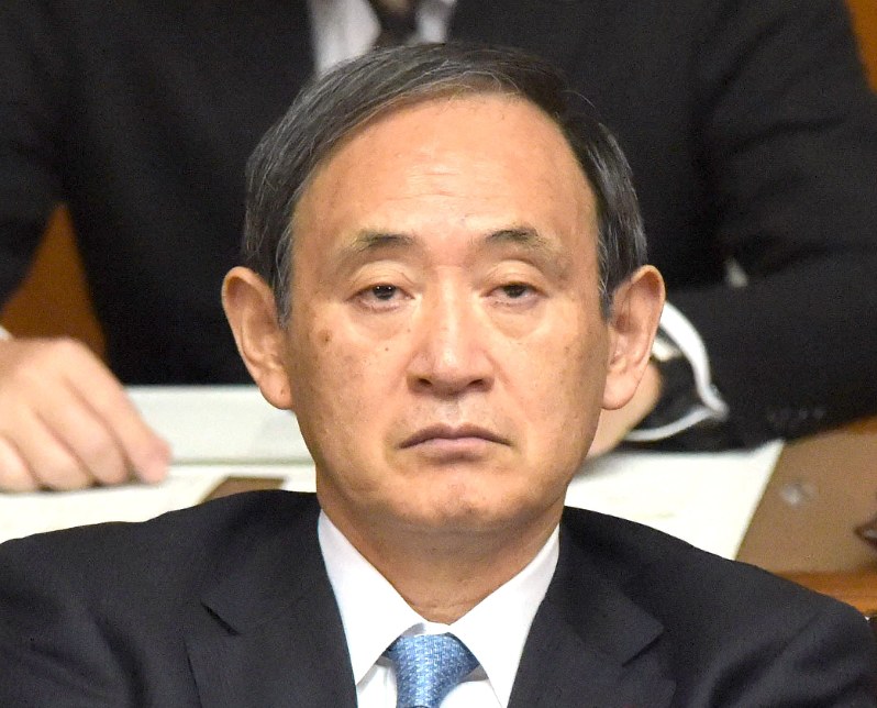 菅義偉官房長官=藤井太郎撮影