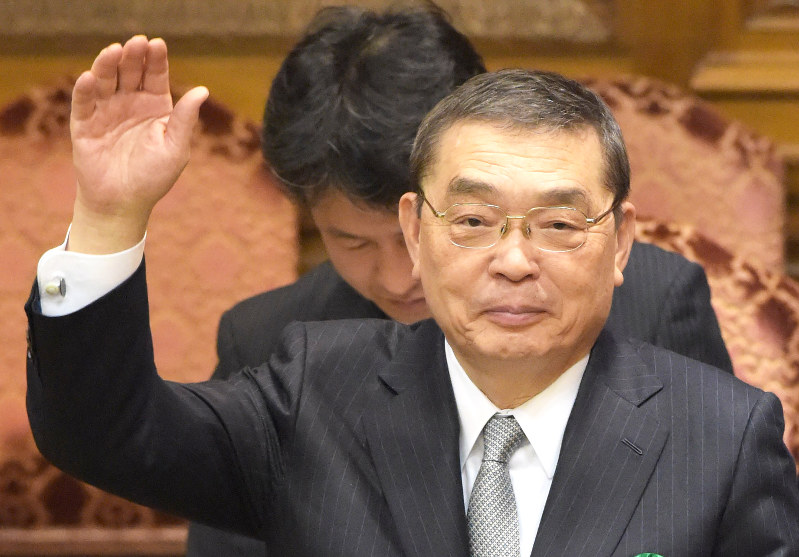 NHKの籾井勝人会長=藤井太郎撮影