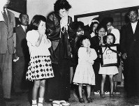 米国のビキニ環礁での水爆実験で“死の灰”を浴びた久保山愛吉さんが東京第１病院で死去、国民に大きなショックを与えた＝１９５４年９月２５日撮影