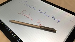 マイクロソフトの「Surface Pro 4」。付属の「Surface Pen」で高精度な手書きを実現