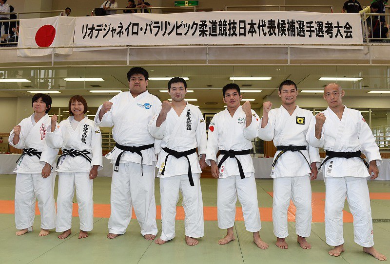日本 代表 柔道帯 リオ・パラリンピック 視覚障害者柔道 代表選考会 写真特集9 7