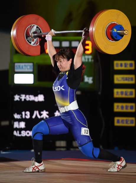 重量挙げ：八木が連覇…女子53キロ級 全日本選手権 | 毎日新聞