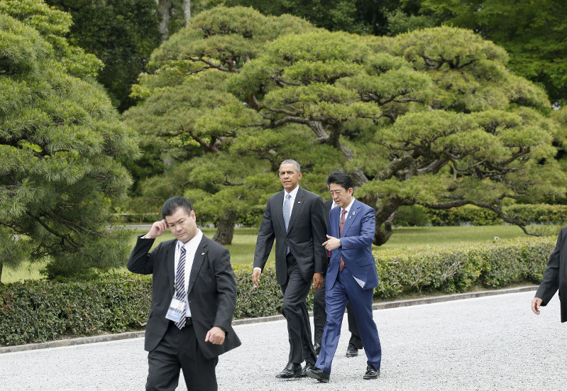 伊勢志摩サミット 開幕 成長支える強固な対応 明記へ 写真特集2 毎日新聞