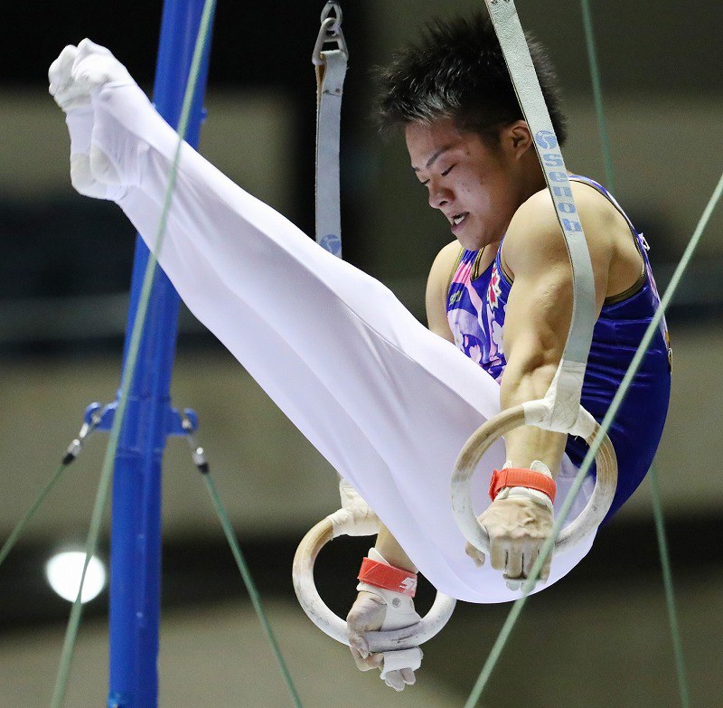 体操 全日本種目別選手権：3枠かけ8人決勝へ [写真特集14/12