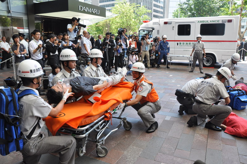 東京消防庁 救急機動部隊発足 駅に救急車配備 到着時間短縮 東京 毎日新聞