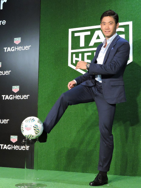 タグ・ホイヤー：アンバサダーに香川真司さん就任 | 毎日新聞