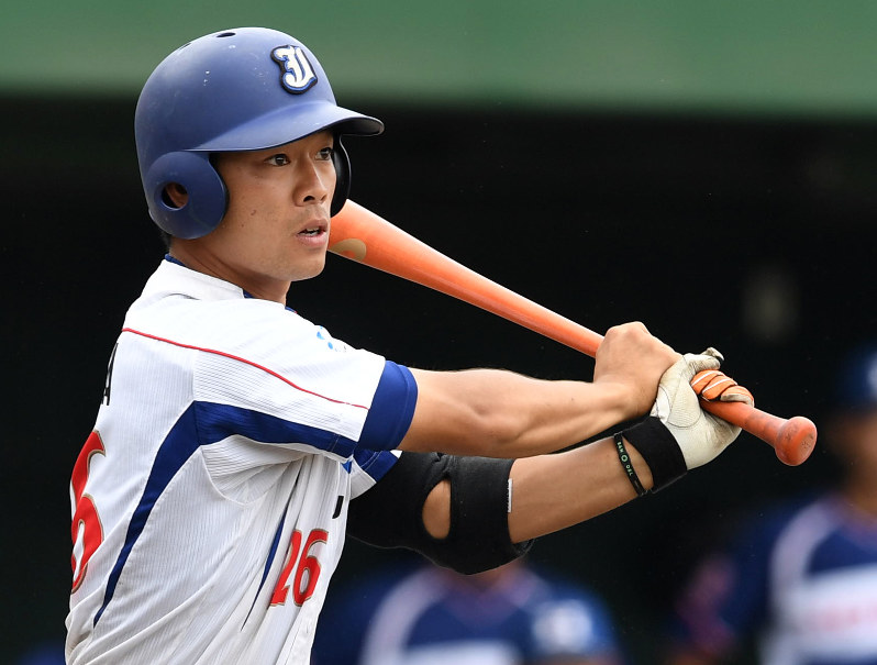 勝負強い打撃を見せたJFE東日本の土屋=徳野仁子撮影