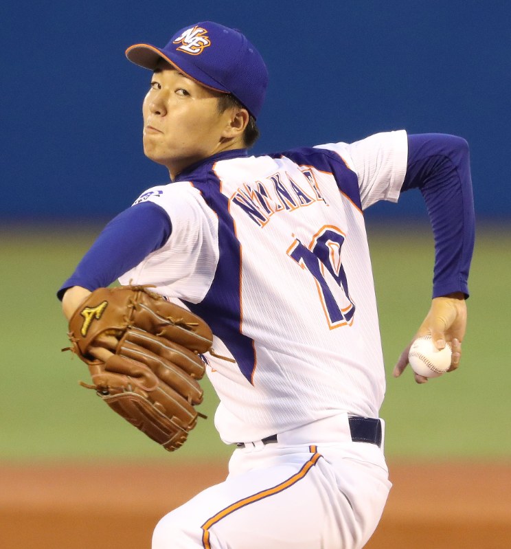2次予選で3試合に先発したNTT東日本の新人・渡辺=小川昌宏撮影