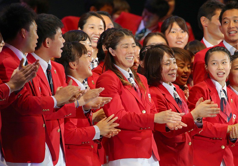 リオ五輪日本選手団：とどけ！勇気 結団式＆壮行会 [写真特集8/10] | 毎日新聞