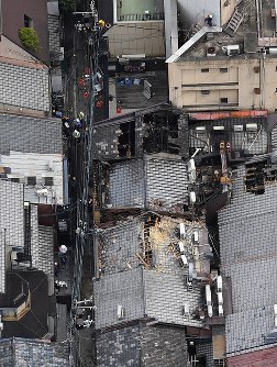 京都花街先斗町で火災 京都 先斗町火事 写真特集4 9 毎日新聞