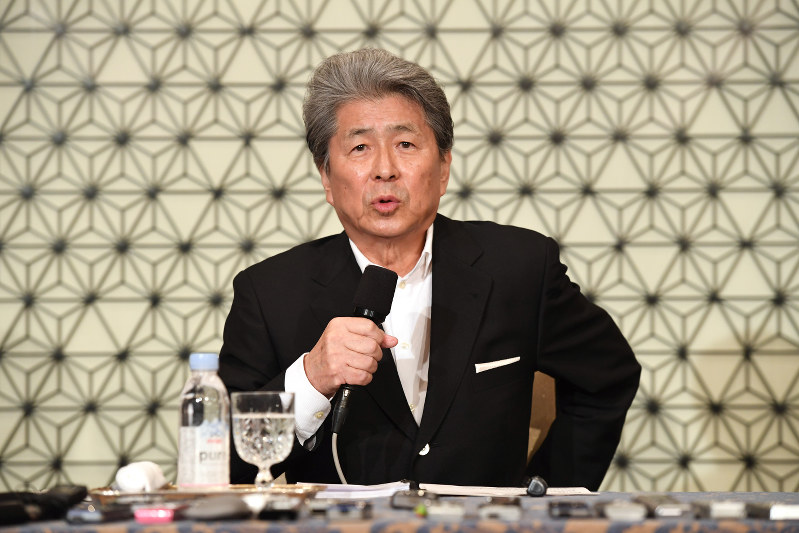 都知事選 鳥越俊太郎氏が立候補表明 毎日新聞