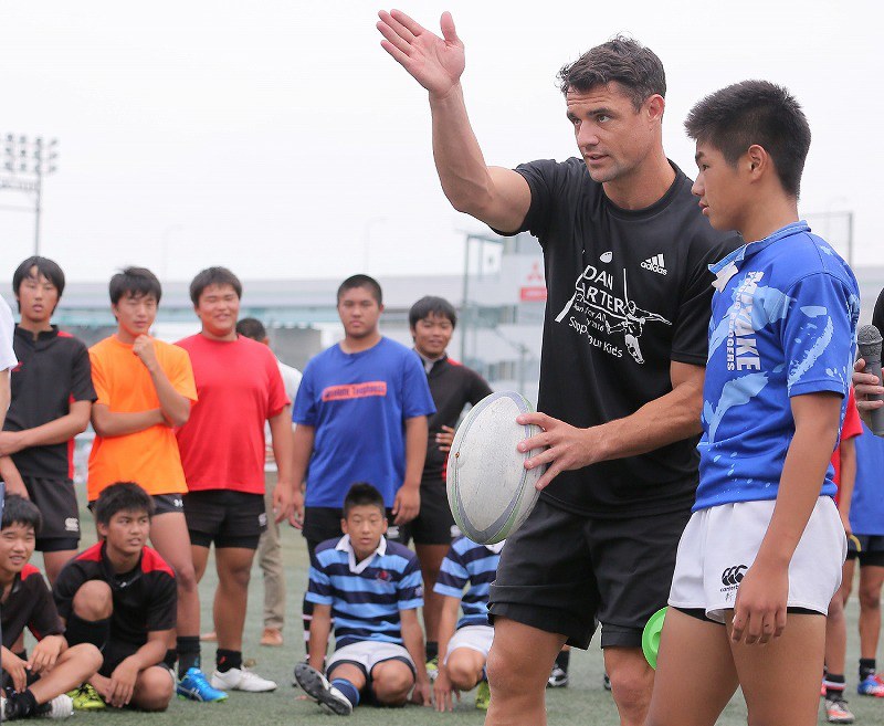 ラグビーワールドカップ 2015 ダンカーター直筆サイン入フォト ラグビーワールドカップ 2015 ダンカーター直筆サイン入フォト