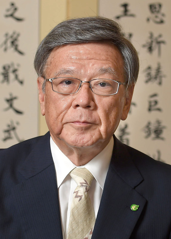 翁長雄志沖縄県知事=津村豊和撮影