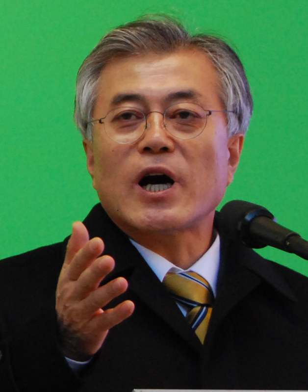 文在寅氏=2012年11月、澤田克己撮影