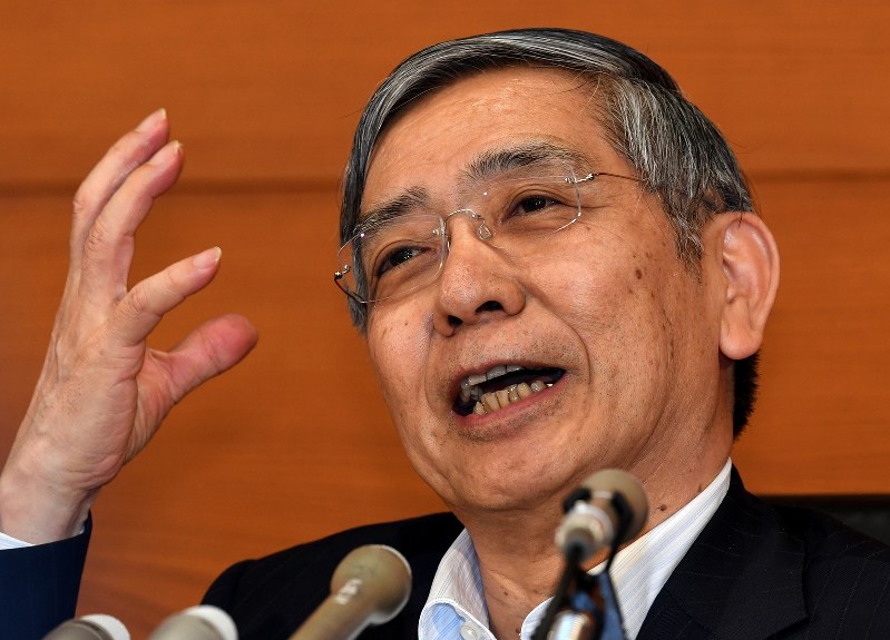 日銀の黒田東彦総裁=2016年6月16日、竹内幹撮影
