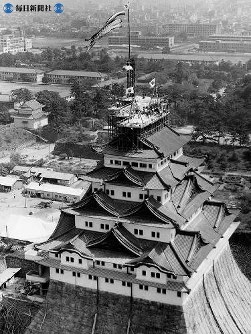 名古屋城 戦前 古写真 昭和10年 ※消失前の貴重な写真です。愛知県名古屋市 名古屋城 戦前 古写真 昭和10年 ※消失前の貴重な写真です。