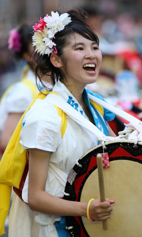 さんさ踊り：サッコラチョイワヤッセ…盛岡で始まる [写真特集3/6