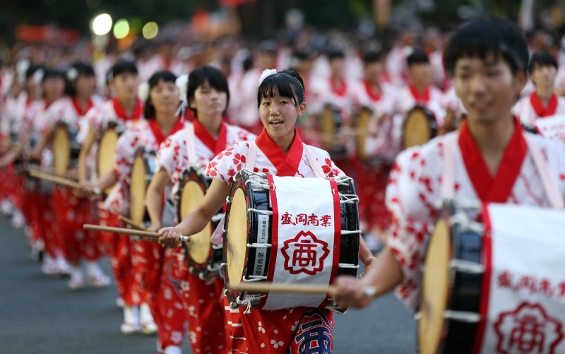 さんさ踊り：サッコラチョイワヤッセ…盛岡で始まる [写真特集3/6