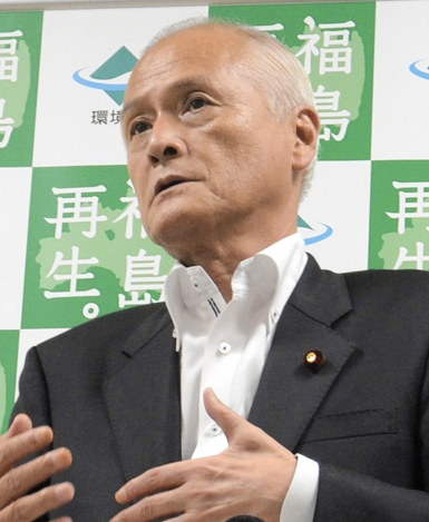 山本公一環境相=土江洋範撮影