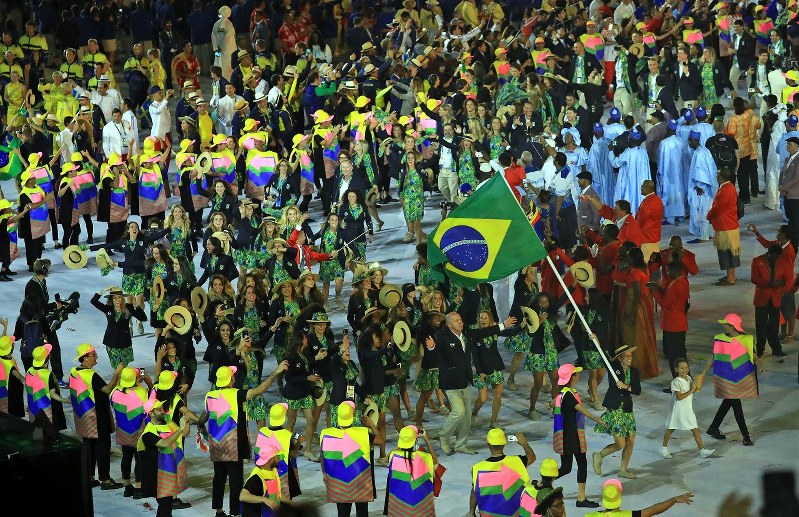 リオ五輪 開会式 南米初の五輪開幕 写真特集37 55 毎日新聞