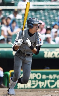 高校野球：第1日第1試合 佐久長聖（長野）―鳴門（徳島） [写真
